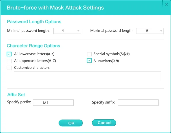 PassMoz LabTunes Settings