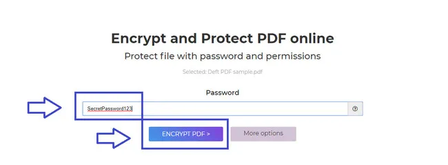 Encrypt PDF Online