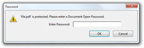 PDF Open Password