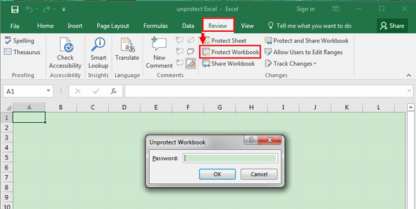 how to create a locked excel spreadsheet