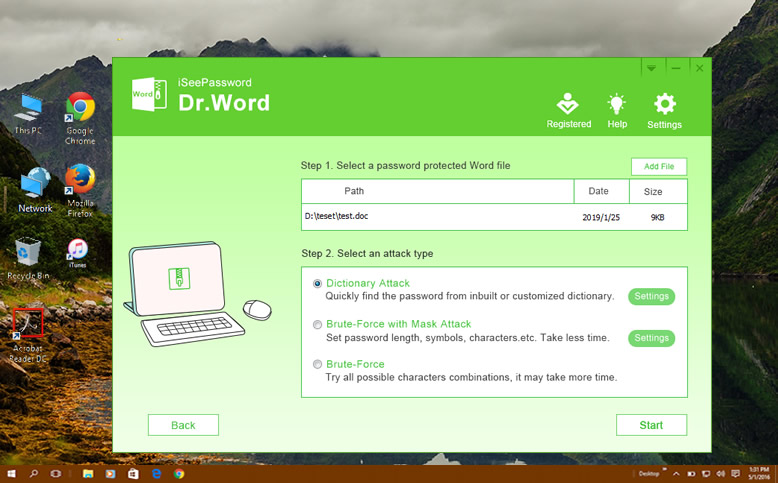 free online word password recovery tool