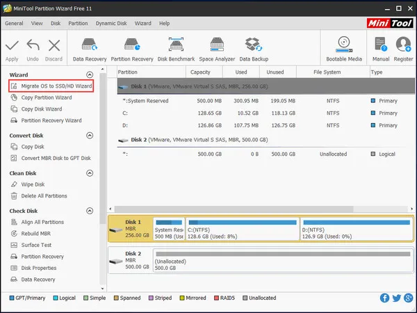 MiniTool Partition Wizard