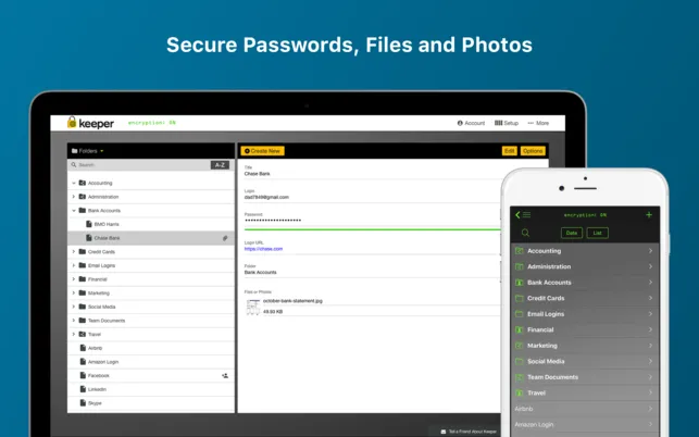 keeper password maanger mac