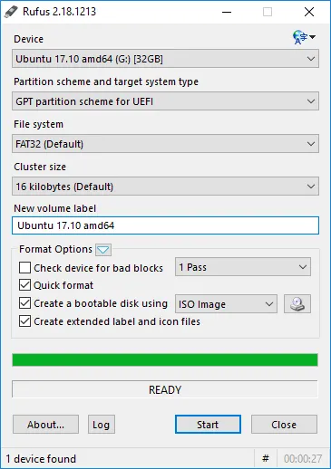 rufus usb burning tool