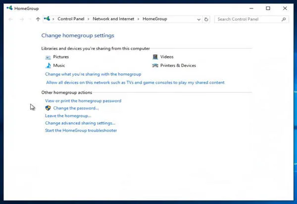 Windows 10 Home Group