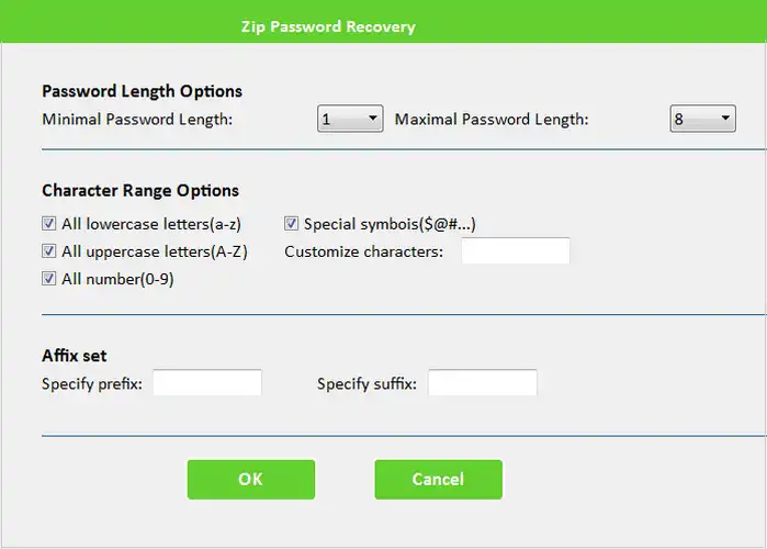 ZIP Password Recovery