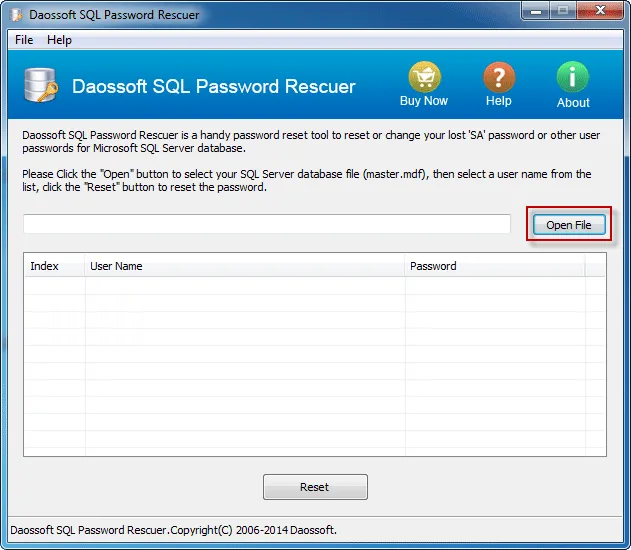 SQL Server Password Recovery