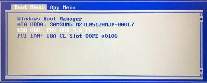 boot from usb Windows 10